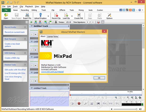 Mixpad 4.40 registration code free download windows 7